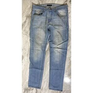 Cuidado Con El Perro Mens Size 34 Jeans Light‎ Wash Distressed